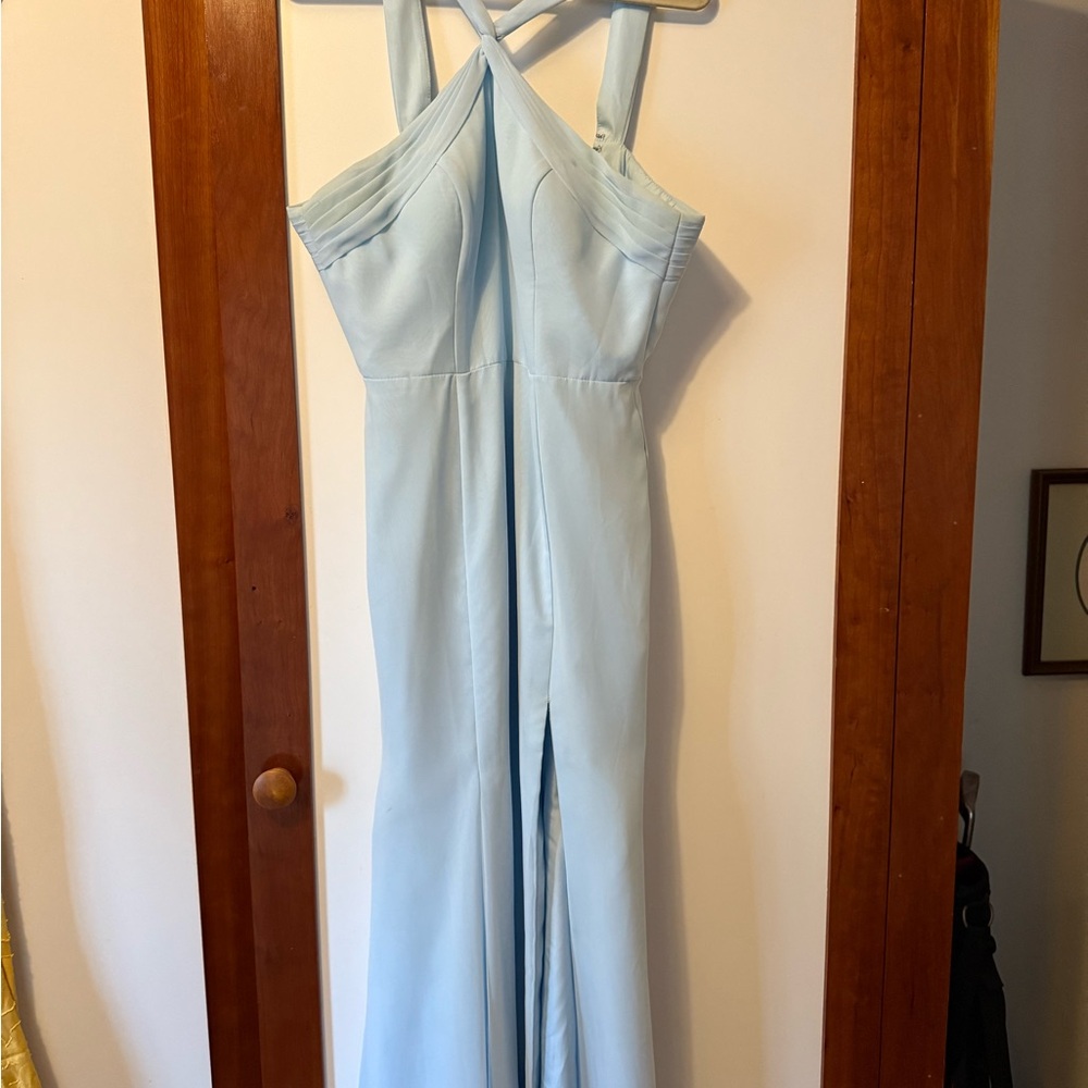 Azazie Sky Blue Dress